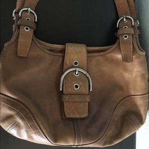 Authentic light brown small Coach brand Bag 💼